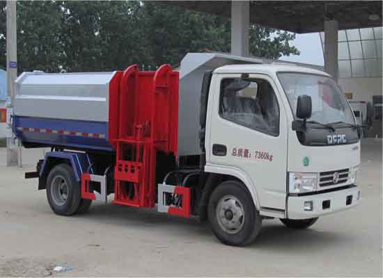 大力牌DLQ5070ZZZ5型自裝卸式垃圾車
